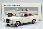 Mercedes Benz 280 SE Coupe Black Autoart Mİllennium 1:18