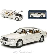 Mercedes Benz S320 W140 White Norev 1:18 Nadir modeldir