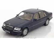 Mercedes Benz S500 W140 Blue Norev 1:18 Diecast