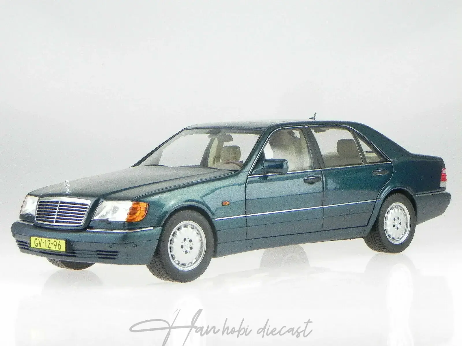 Mercedes Benz S600 W140 Green Norev  1:18  Diecast Nadir modeldir