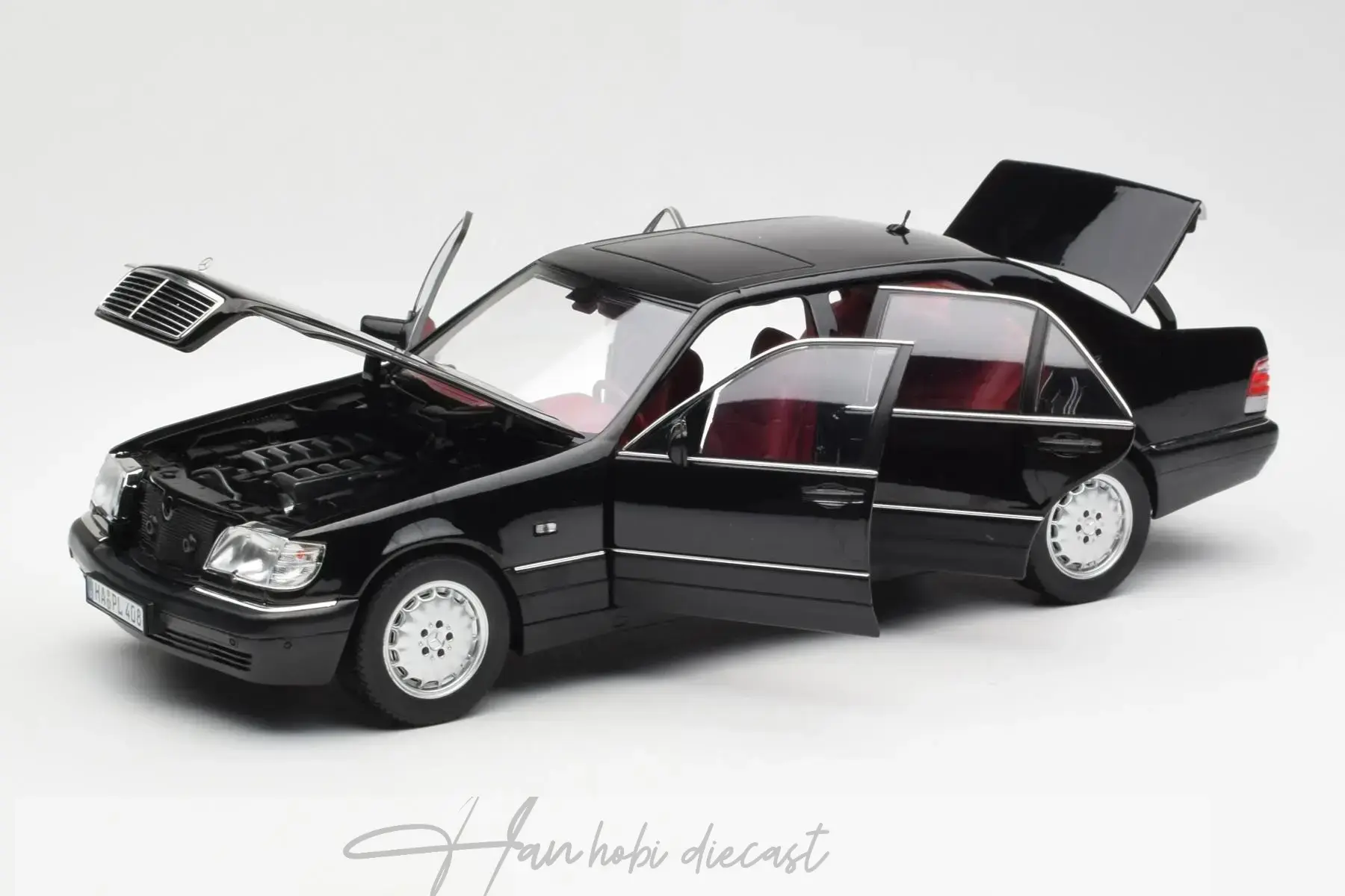 Mercedes Benz S600 W140 Black Norev 1:18 Diecast modeldir