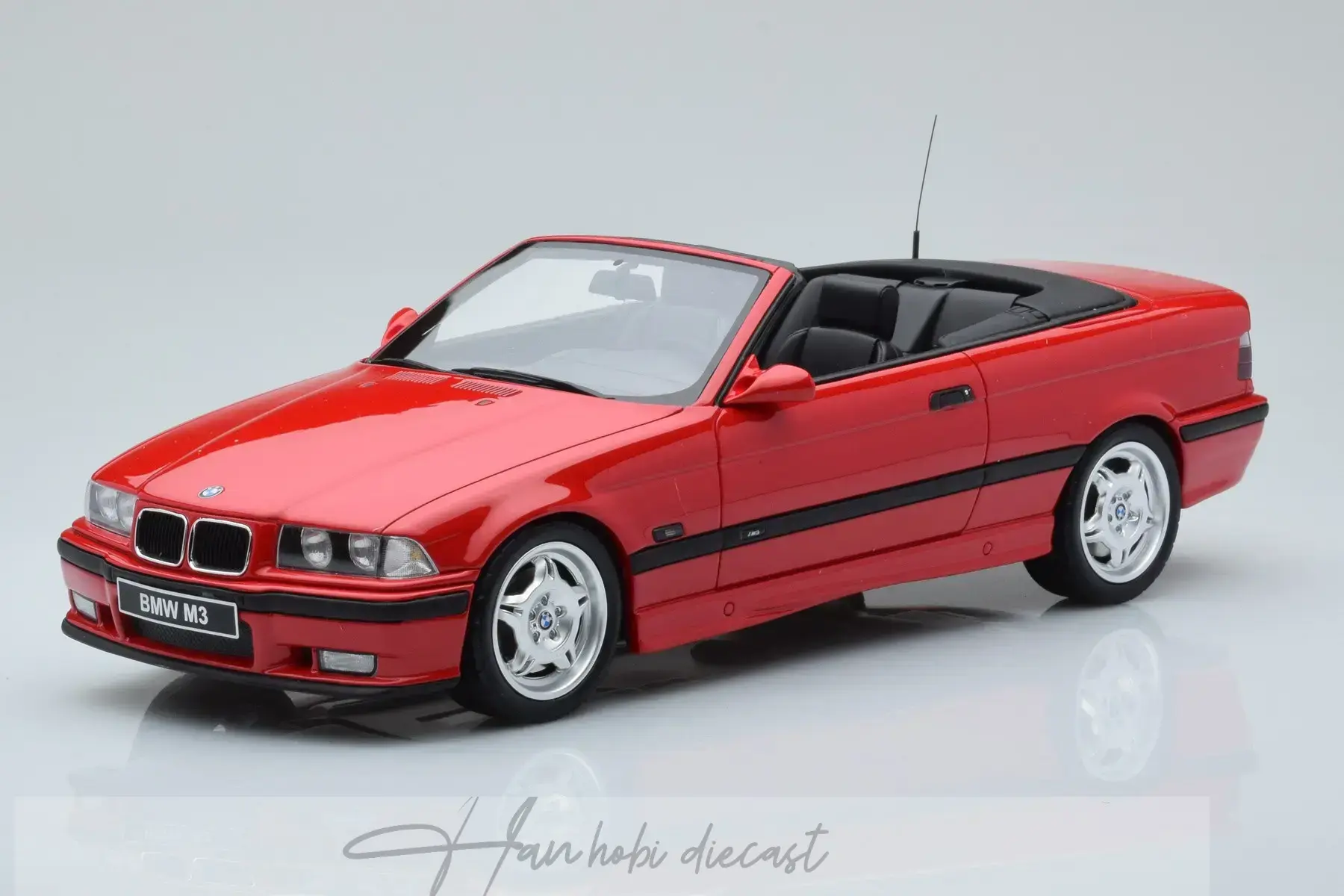 BMW E36 M3 Red Otto 1:18 Resine
