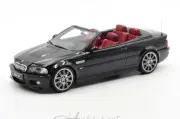BMW E46 M3 Cabrio black Otto 2004 1:18 Resine