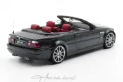 BMW E46 M3 Cabrio black Otto 2004 1:18 Resine