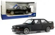 BMW E30 M3 Black 1986 Solido 1:18 Diecast