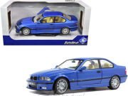 BMW E36 M3 Blue 1994 Solido 1:18 Diecast