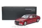 Mercedes Benz Maybach S680 Red Almost real 1:18 Diecast