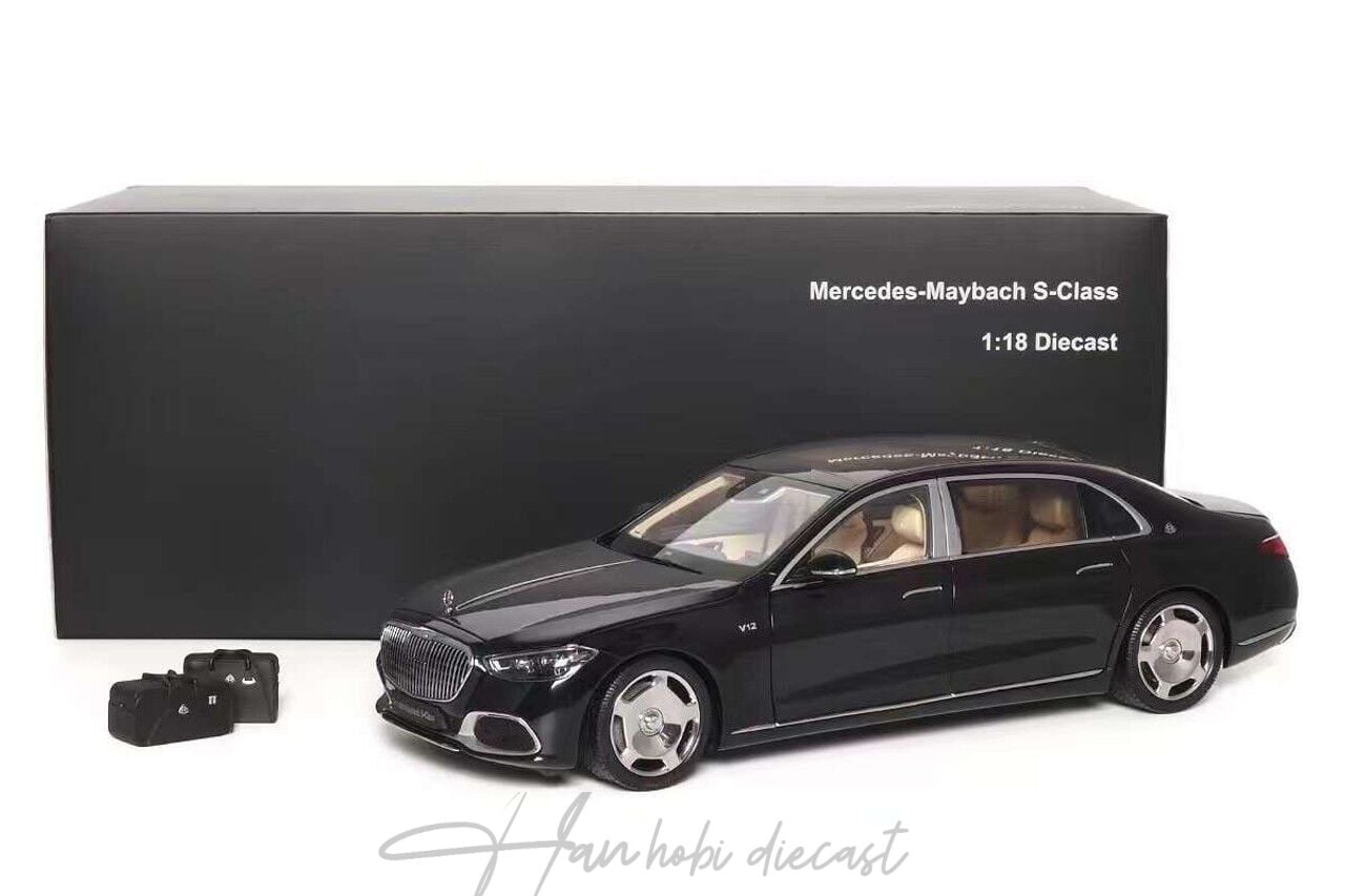 Mercedes Benz Maybach S class Black Almost real 1:18 Diecast