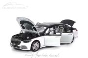 Mercedes Benz Maybach S class Black-White Almost real 1:18