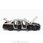 Mercedes Benz Maybach S class Night seri Mojave silver - Onyx Black  Almost real  1:18 Diecast