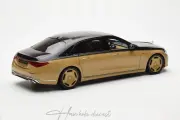 Mercedes Benz Maybach S class Gold-Black Almost real 1:18
