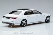 Mercedes Benz Maybach S class White Almost real 1:18 Diecast