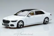 Mercedes Benz Maybach S class White Almost real 1:18 Diecast