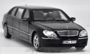 Mercedes Benz S600 PULMAN BLACK SunStar 1:18 Diecast