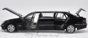 Mercedes Benz S600 PULMAN BLACK SunStar 1:18 Diecast