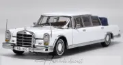 Mercedes Benz S600 PULLMAN Convortible White  Sun Star  1:18 Diecast