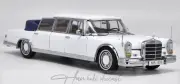 Mercedes Benz S600 PULLMAN Convortible White  Sun Star  1:18 Diecast