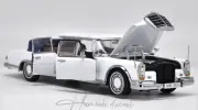 Mercedes Benz S600 PULLMAN Convortible White  Sun Star  1:18 Diecast