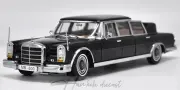 Mercedes Benz S600 PULLMAN Convortible black 1966  Sun Star  1:18 Diecast