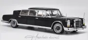 Mercedes Benz S600 PULLMAN Convortible black 1966  Sun Star  1:18 Diecast