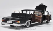 Mercedes Benz S600 PULLMAN Convortible black 1966  Sun Star  1:18 Diecast