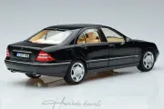Mercedes Benz S600 W220 1997 Black Norev 1:18 Diecast