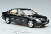 Mercedes Benz S600 W220 1997 Black Norev 1:18 Diecast