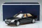 Mercedes Benz S600 W220 1997 Black Norev 1:18 Diecast