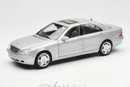 Mercedes Benz S600 W220 1997 Silver Norev 1:18 Diecast