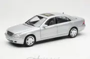 Mercedes Benz S600 W220 1997 Silver Norev 1:18 Diecast