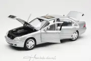 Mercedes Benz S600 W220 1997 Silver Norev 1:18 Diecast