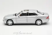 Mercedes Benz S600 W220 1997 Silver Norev 1:18 Diecast