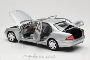 Mercedes Benz S600 W220 1997 Silver Norev 1:18 Diecast