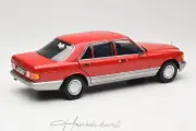Mercedes Benz 560 sel W126 1987 Red Norev 1:18 Diecast