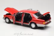 Mercedes Benz 560 sel W126 1987 Red Norev 1:18 Diecast