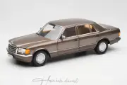 Mercedes Benz 560 sel W126 1985 İmpala Brown Norev 1:18 Diecast