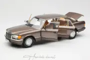 Mercedes Benz 560 sel W126 1985 İmpala Brown Norev 1:18 Diecast