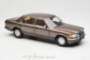Mercedes Benz 560 sel W126 1985 İmpala Brown Norev 1:18 Diecast