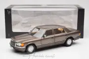Mercedes Benz 560 sel W126 1985 İmpala Brown Norev 1:18 Diecast