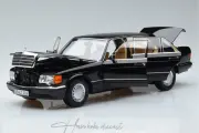 Mercedes Benz 560 sel W126 1991 Black Norev 1:18 Diecast