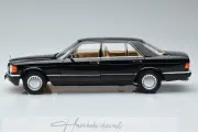 Mercedes Benz 560 sel W126 1991 Black Norev 1:18 Diecast