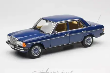 Mercedes Benz 200 W123 1982 Surf Blue Norev 1:18 Diecast