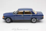 Mercedes Benz 200 W123 1982 Surf Blue Norev 1:18 Diecast