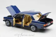 Mercedes Benz 200 W123 1982 Surf Blue Norev 1:18 Diecast
