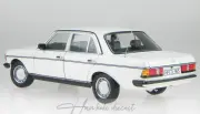 Mercedes Benz 200 W123 1982 White Norev 1:18 Diecast