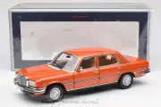 Mercedes Benz 200  W123 1982 English Red Norev 1:18 Diecast