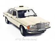 Mercedes Benz 200 Taxi  W123 1980 1:18 Diecast