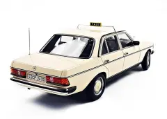 Mercedes Benz 200 Taxi  W123 1980 1:18 Diecast