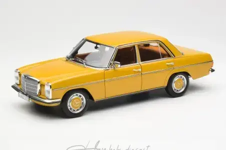 Mercedes Benz  200 Gold  W115 1968  Norev 1:18 Diecast