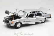 Mercedes Benz 450 Sel W116 1973 Silver Rewell 1:18 Diecast
